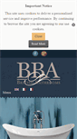Mobile Screenshot of bbasrl.com